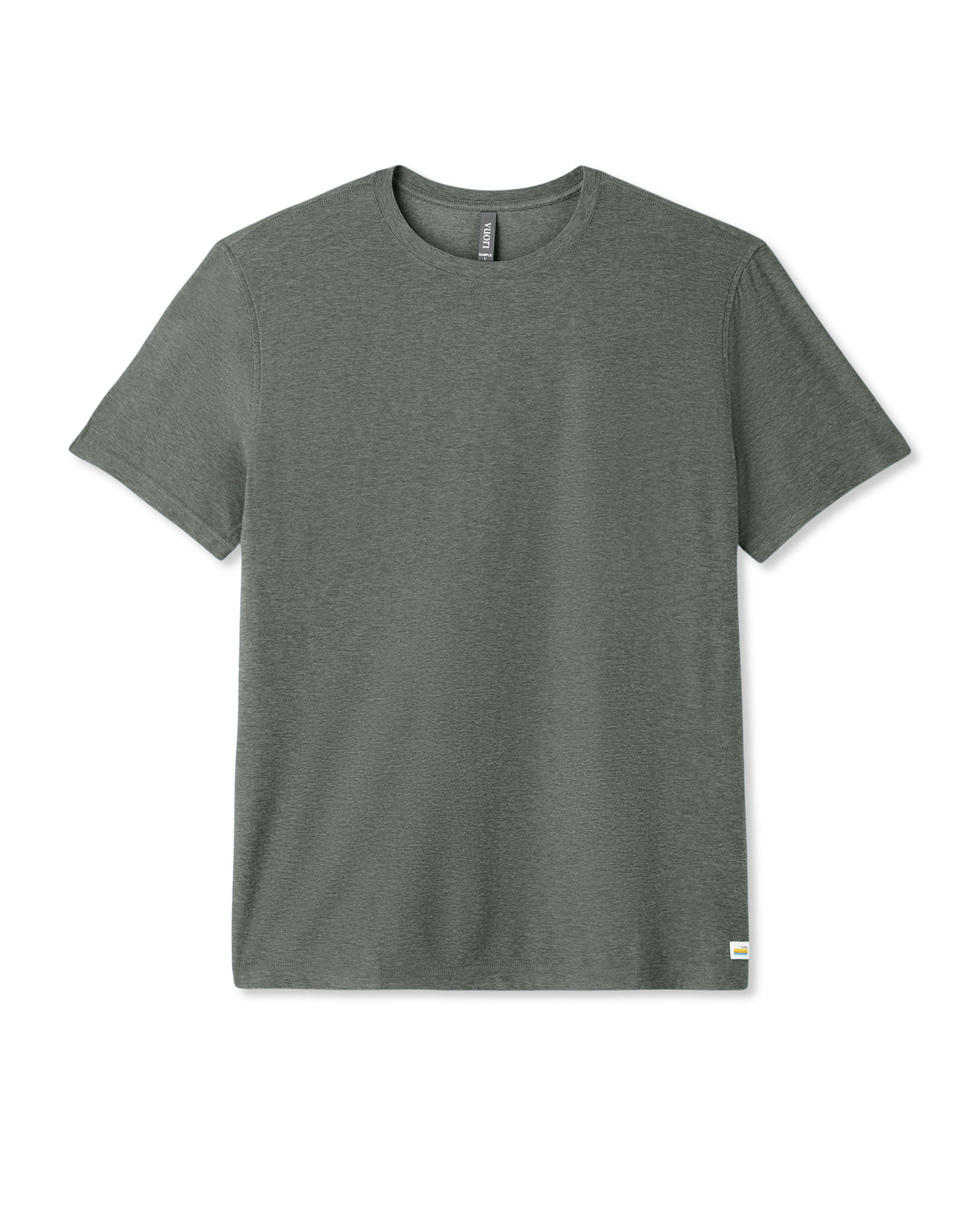 Strato Tech Tee Men's River Rock Heather T-Shirt | Vuori sale - US 5165