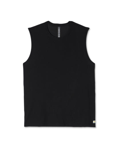 Strato Muscle Tee Men's Black Muscle Shirt | Vuori discount - US 9126