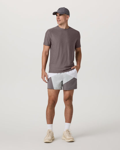 Strato Tech Tee Men's Huckleberry Heather T-Shirt | Vuori shop - US 1785