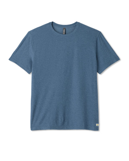 Strato Tech Tee Men's Pool Blue Workout Shirt | Vuori sale - US 9330