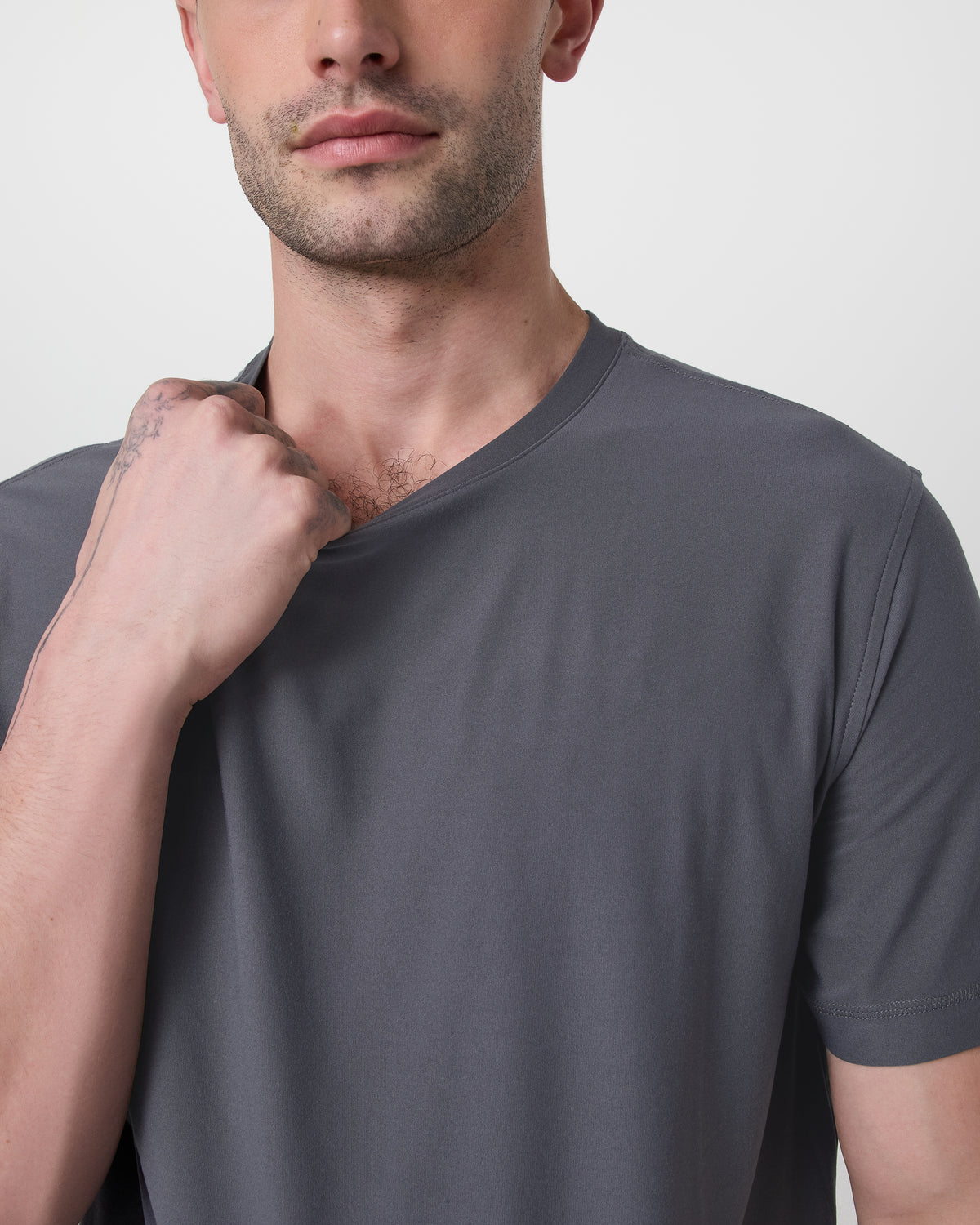 Strato Tech Tee Men's Moonlight Workout Shirt | Vuori onsale - US 8218