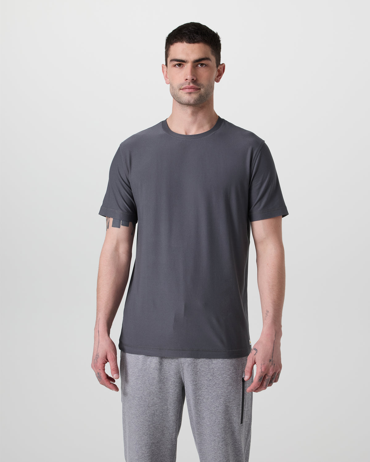 Strato Tech Tee Men's Moonlight Workout Shirt | Vuori onsale - US 8218