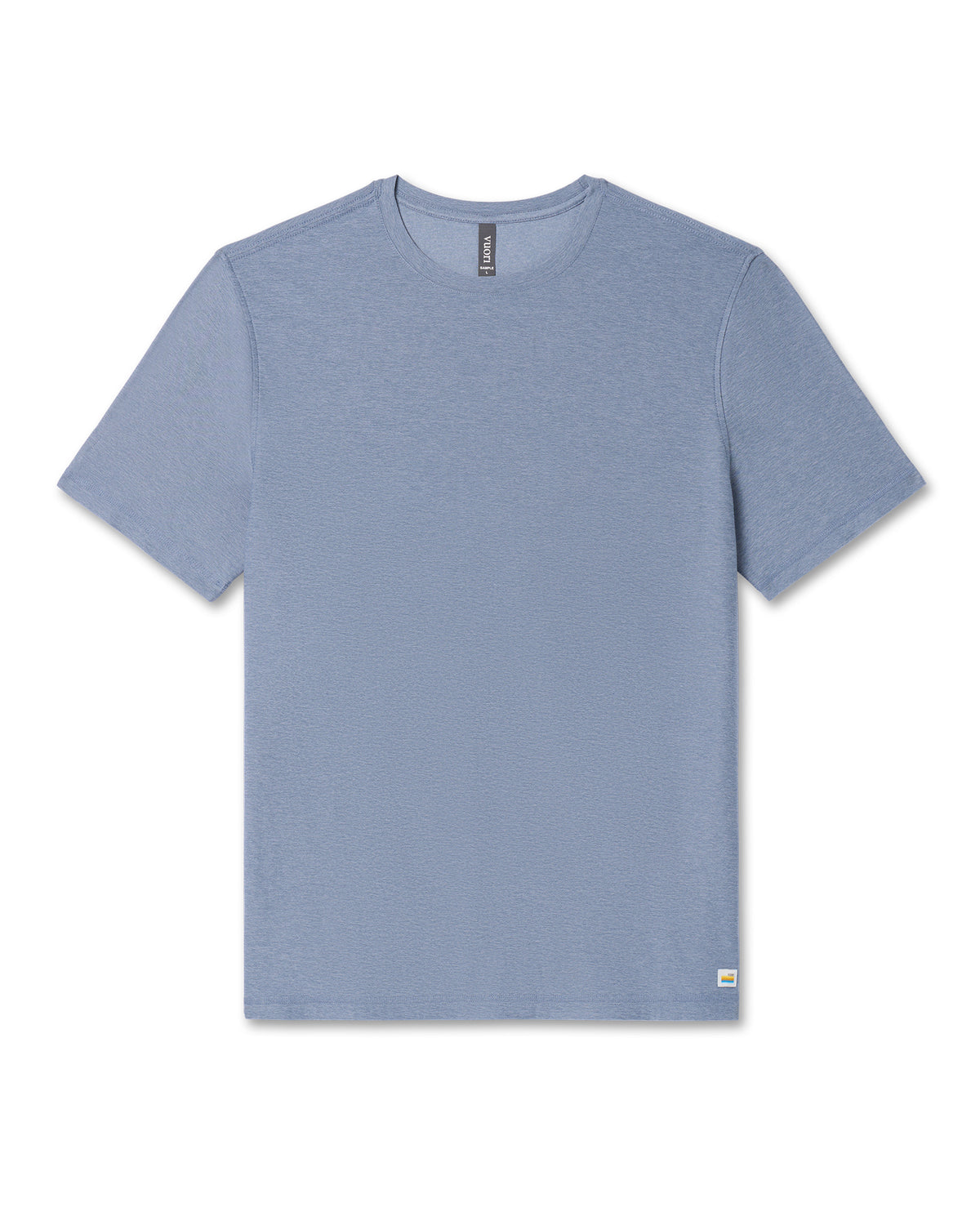 Strato Tech Tee Men's Chambray Heather Workout Shirt | Vuori online - US 3867