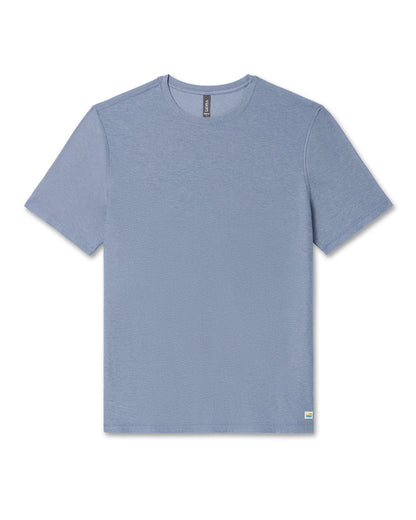 Strato Tech Tee Men's Chambray Heather Workout Shirt | Vuori online - US 3867