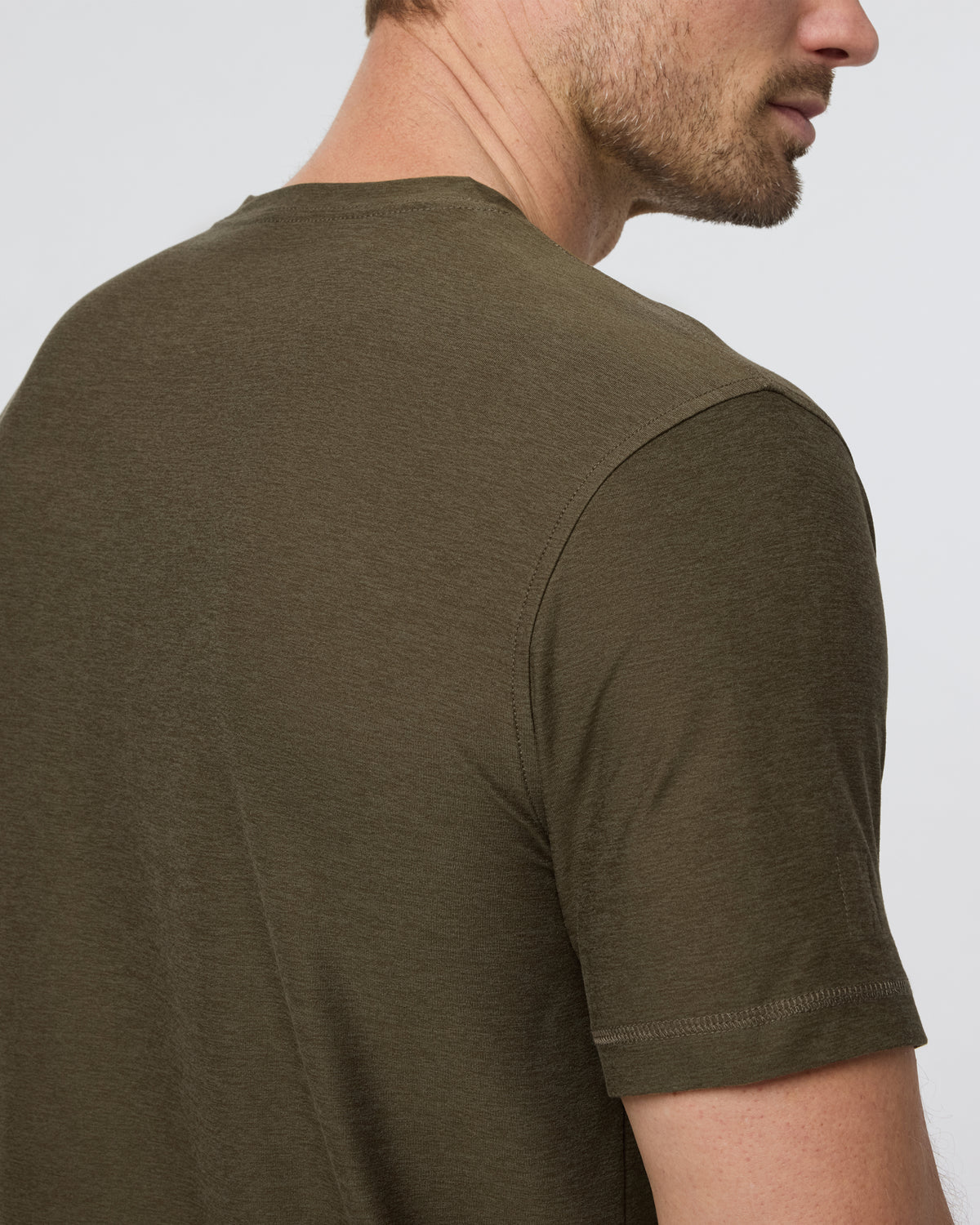 Strato Tech Tee Men's Moss Green Workout Shirt | Vuori discount - US 3834