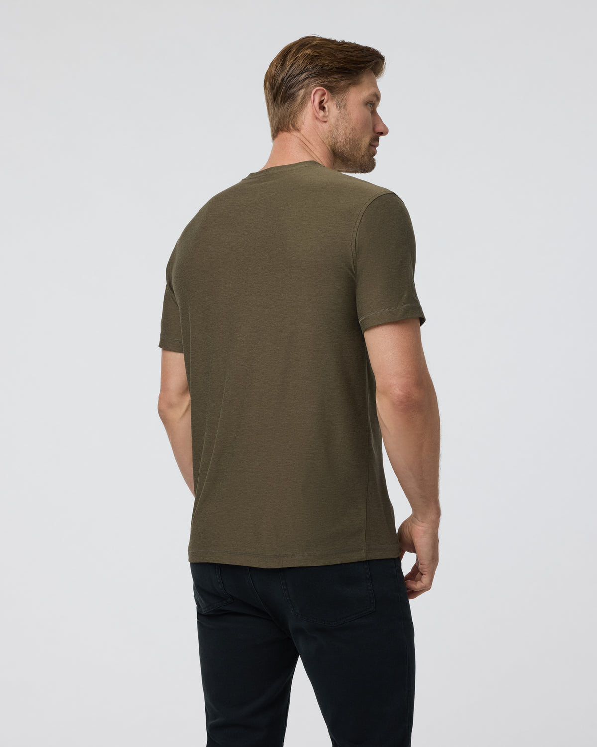 Strato Tech Tee Men's Moss Green Workout Shirt | Vuori discount - US 3834