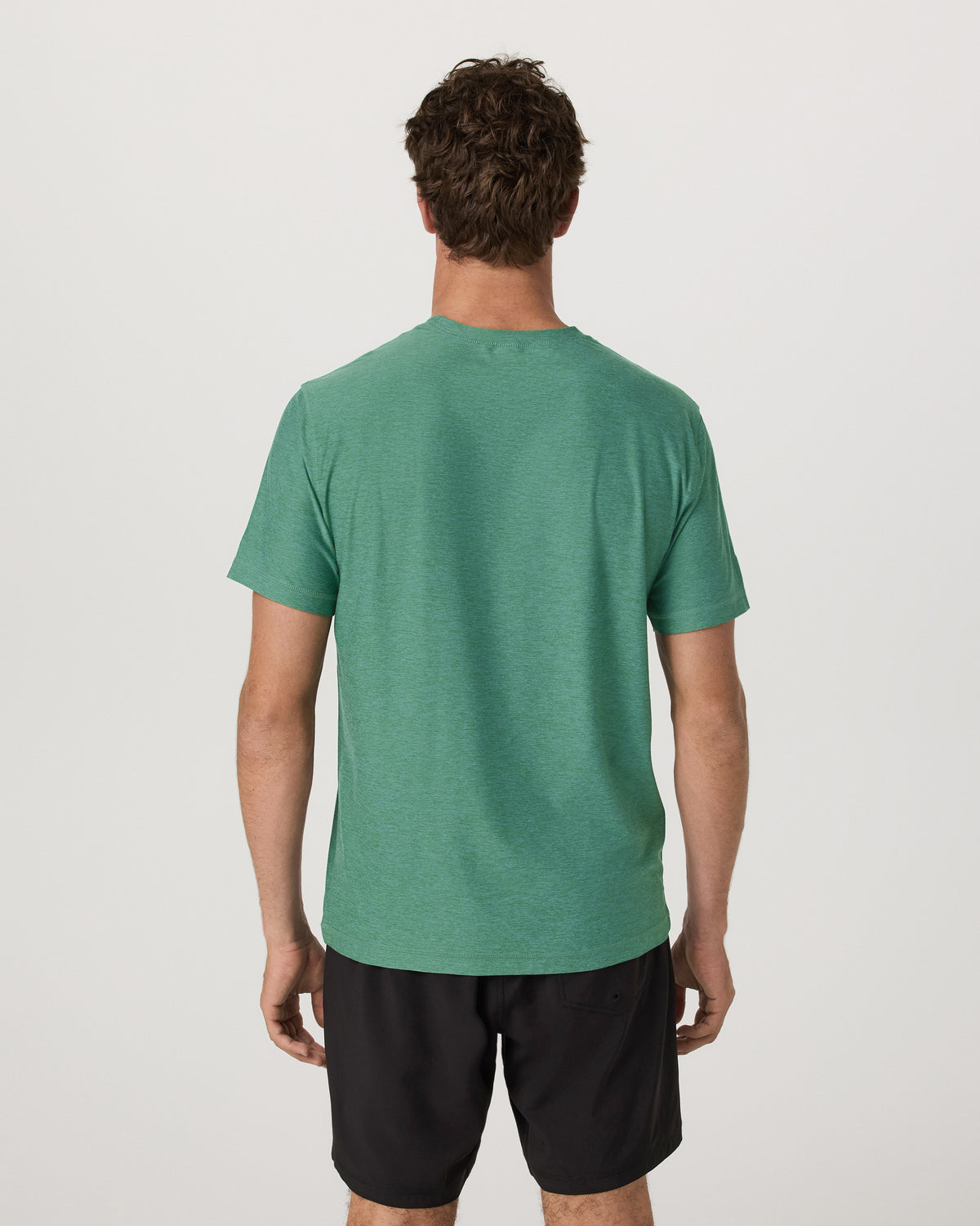 Strato Tech Tee Men's Hedge Green Workout Shirt | Vuori outlet - US 6944