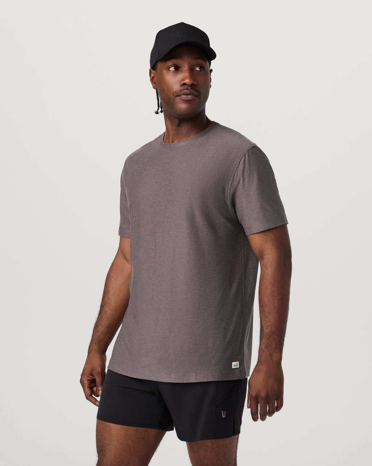 Men's Short Sleeve Strato Tee - Relaxed Fit Huckleberry | Vuori shop - US 1533
