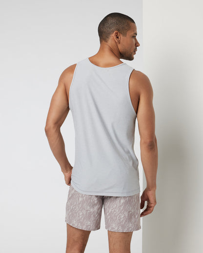 Strato Tech Tank Men's Platinum Heather Tank | Vuori sale - US 2462