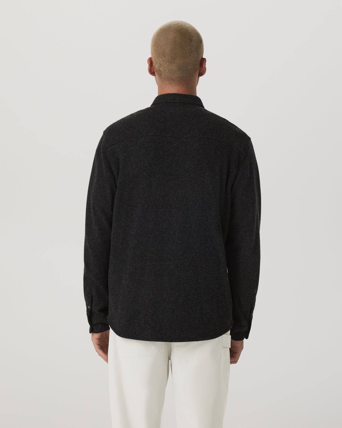 Long Sleeve Altitude Wool Shirt - Relaxed Volcanic Ash | Vuori onsale - US 4193