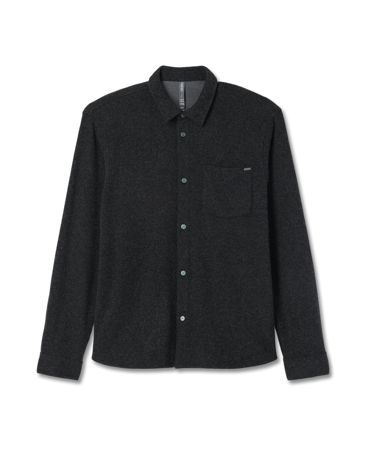 Long Sleeve Altitude Wool Shirt - Relaxed Volcanic Ash | Vuori onsale - US 4193