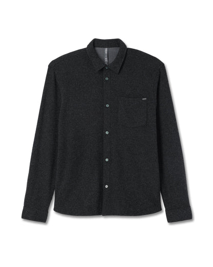 Long Sleeve Altitude Wool Shirt - Relaxed Volcanic Ash | Vuori onsale - US 4193