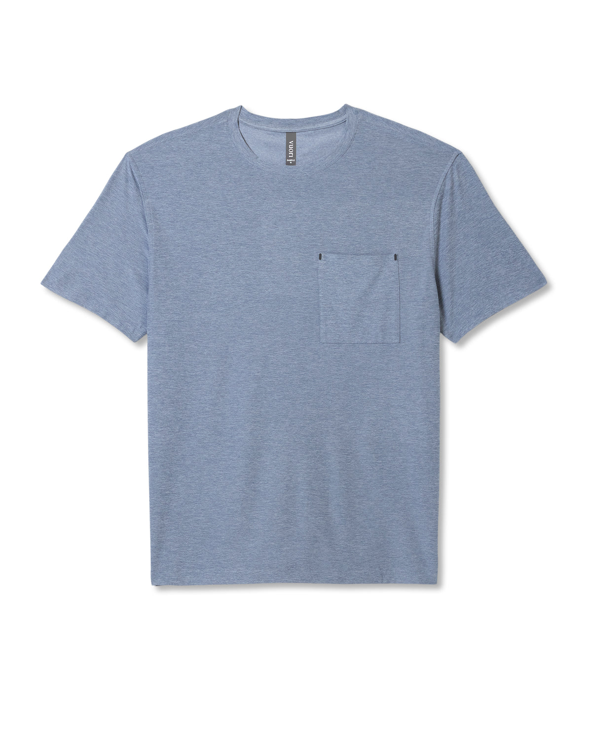Men's Short Sleeve Strato Pocket Tee - Relaxed Chambray | Vuori online - US 3975