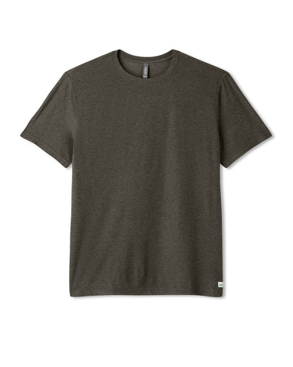 Strato Tech Tee Men's Dark Oregano Heather T-Shirt | Vuori outlet - US 1620