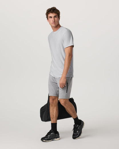 Strato Tech Tee Men's Frost Grey Workout Shirt | Vuori shop - US 7910