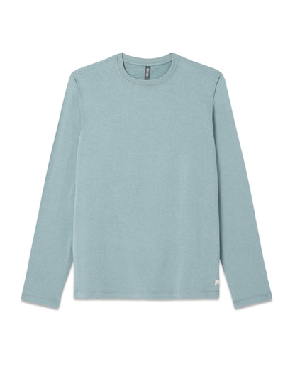 Long Sleeve Ponto Performance Tee Misty Blue Heather | Vuori sale - US 6801