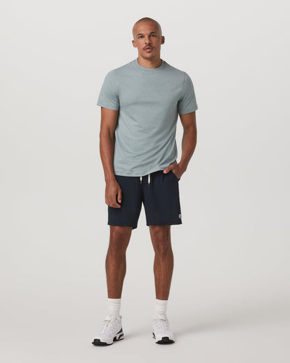 Short Sleeve Ponto Performance Tee Misty Blue Heather | Vuori onsale - US 3910