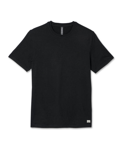 Short Sleeve Ponto Performance Tee Black Heather | Vuori for sale - US 7408
