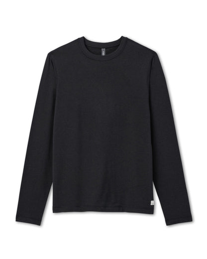 Long Sleeve Ponto Performance Tee Black Heather | Vuori online - US 6125