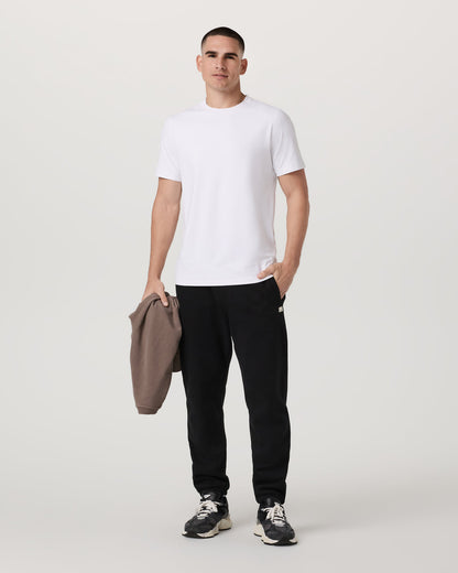 Men's Short Sleeve Ponto Performance Tee White | Vuori sale - US 4550