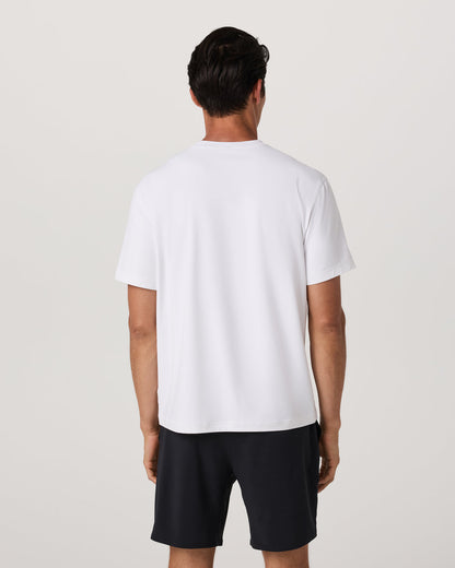 Men's Short Sleeve Ponto Tee - Relaxed White | Vuori onsale - US 5069