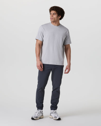 Short Sleeve Ponto Tee - Relaxed Fit Frost Grey Heather | Vuori online - US 5044