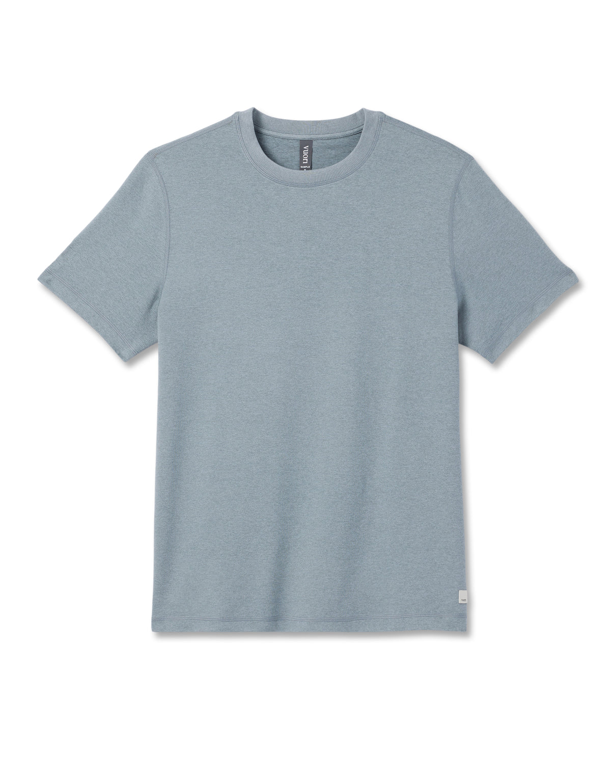 Short Sleeve Ponto Performance Tee Dusty Blue Heather | Vuori outlet - US 8549