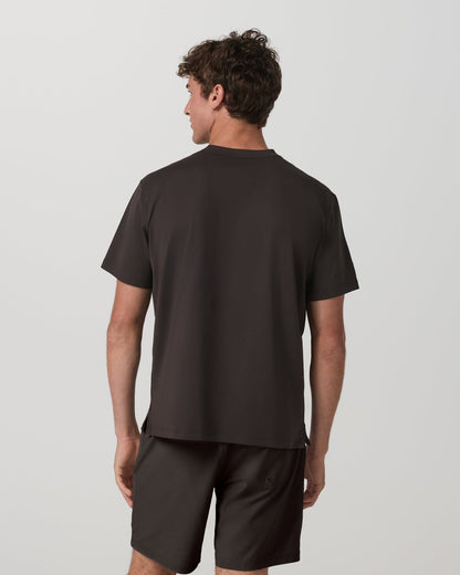Men's Short Sleeve Ponto Pocket Tee - Relaxed Fit Carbon | Vuori sale - US 3492