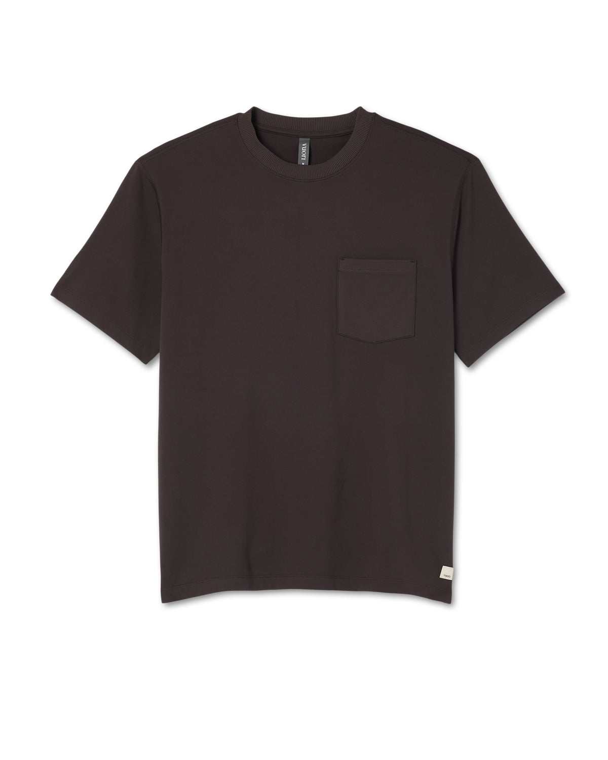 Men's Short Sleeve Ponto Pocket Tee - Relaxed Fit Carbon | Vuori sale - US 3492