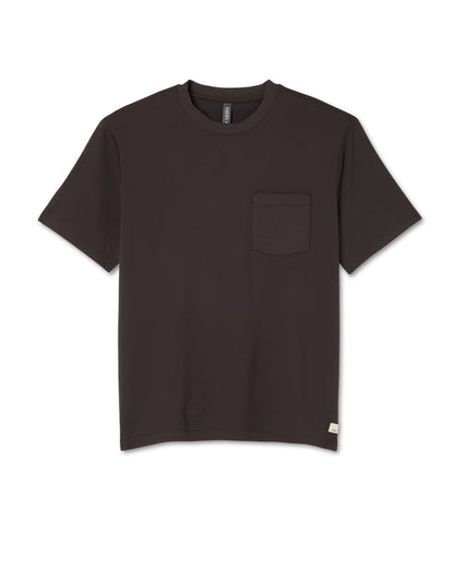 Men's Short Sleeve Ponto Pocket Tee - Relaxed Fit Carbon | Vuori sale - US 3492