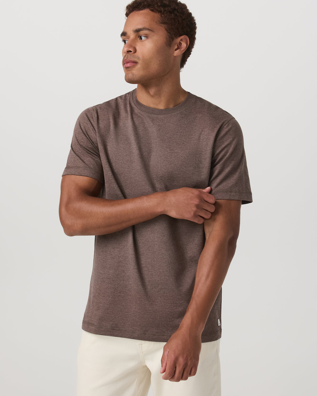 Men's Short Sleeve Ponto Performance Tee Elm Heather | Vuori onsale - US 3972