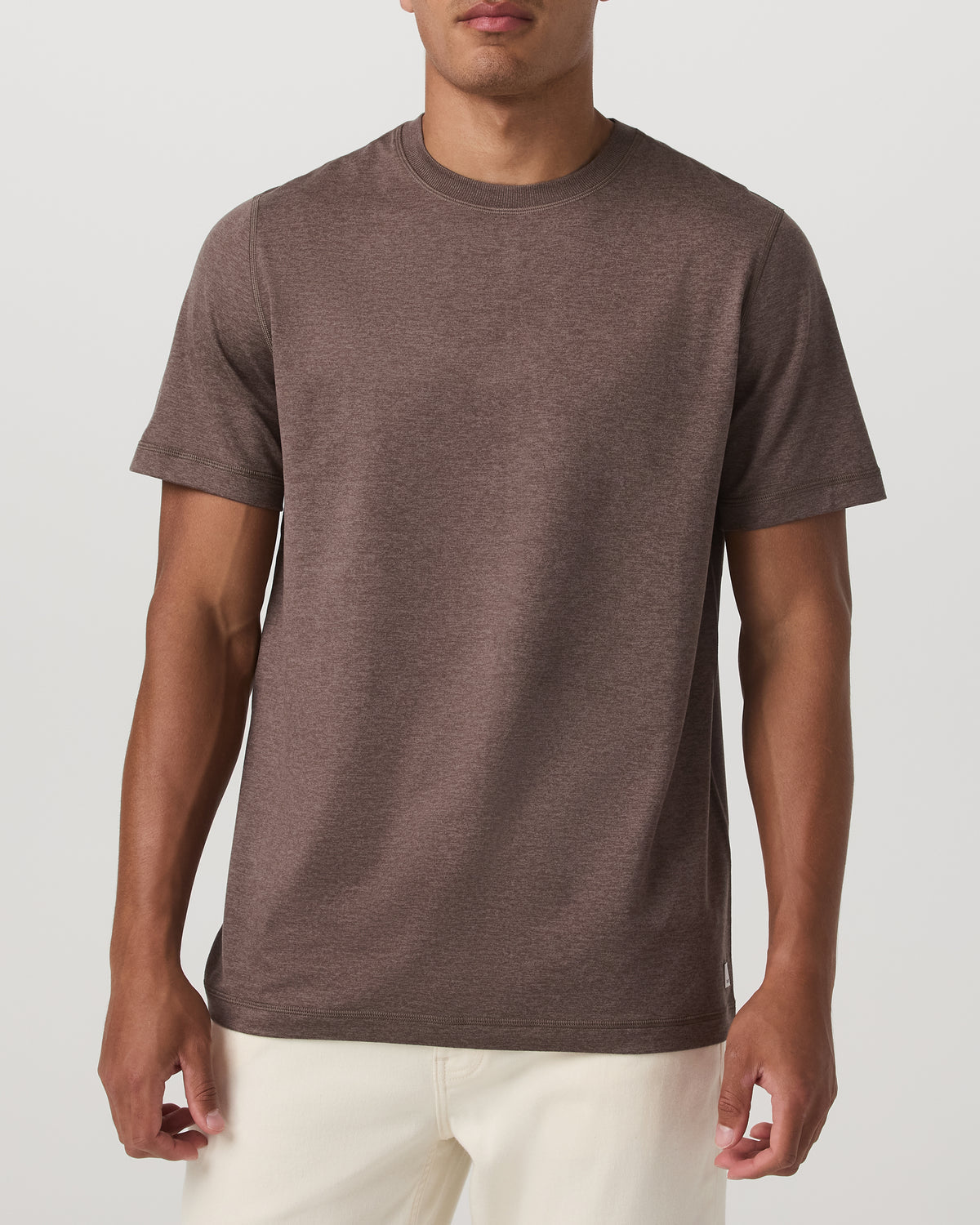 Men's Short Sleeve Ponto Performance Tee Elm Heather | Vuori onsale - US 3972