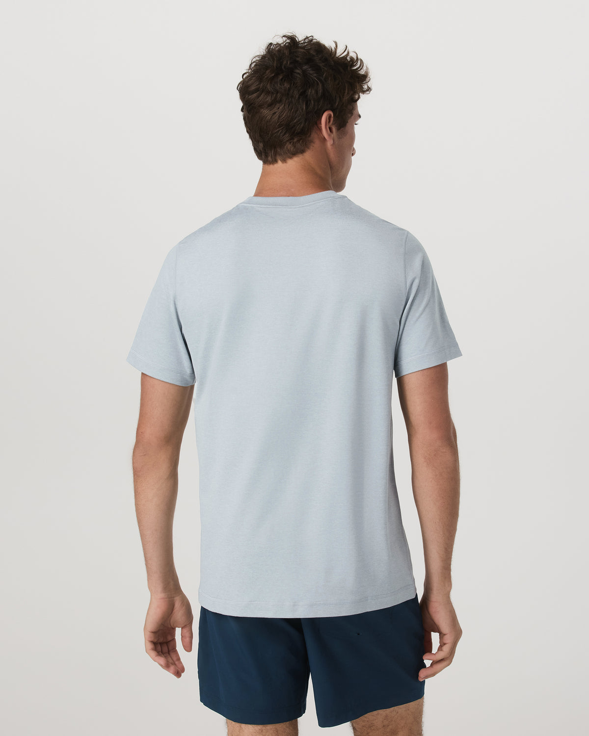 Short Sleeve Ponto Performance Tee Harbor Grey Heather | Vuori for sale - US 3950