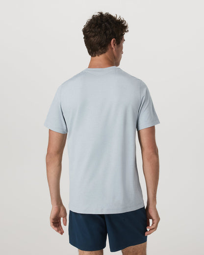 Short Sleeve Ponto Performance Tee Harbor Grey Heather | Vuori for sale - US 3950