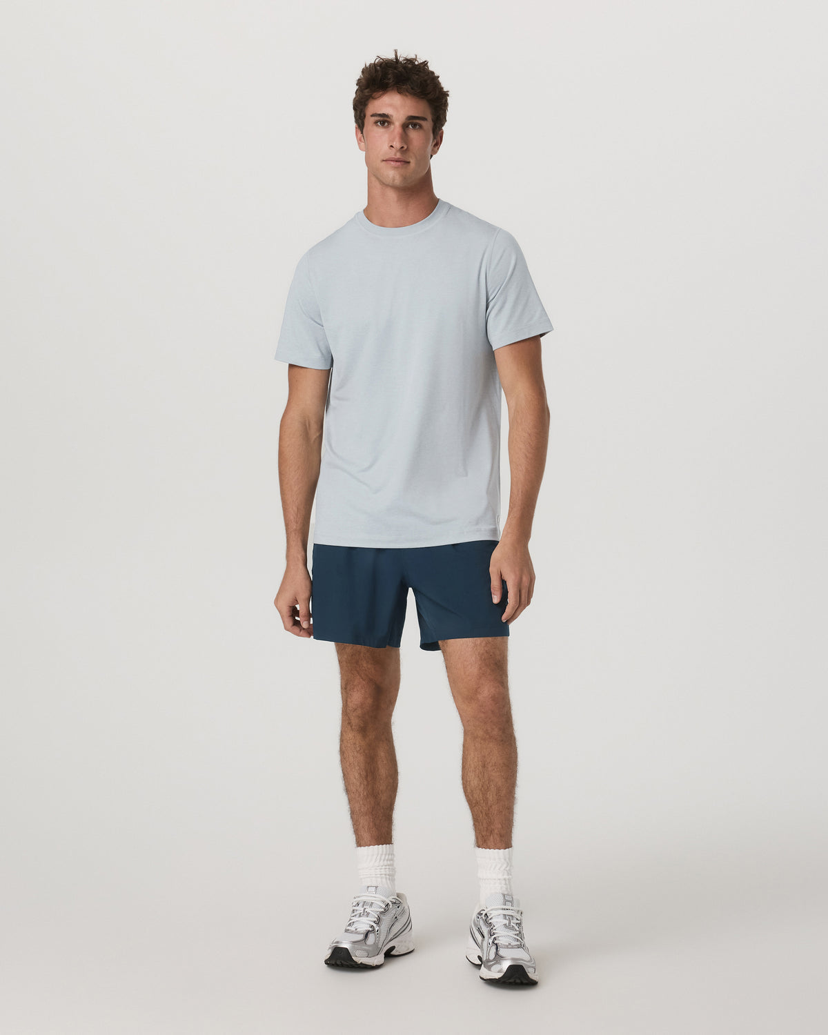Short Sleeve Ponto Performance Tee Harbor Grey Heather | Vuori for sale - US 3950