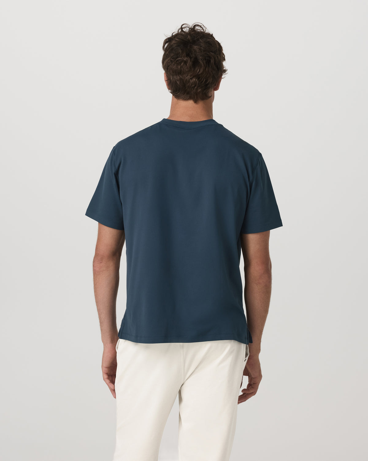 Short Sleeve Ponto Pocket Tee - Relaxed Fit Ocean Blue | Vuori online - US 5121