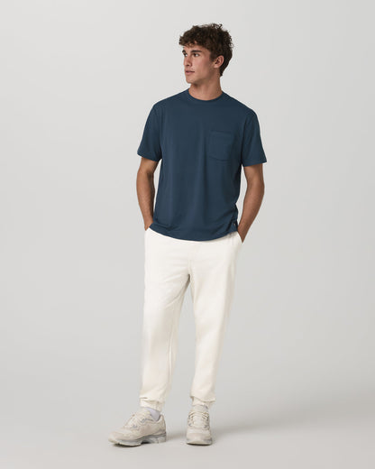 Short Sleeve Ponto Pocket Tee - Relaxed Fit Ocean Blue | Vuori online - US 5121