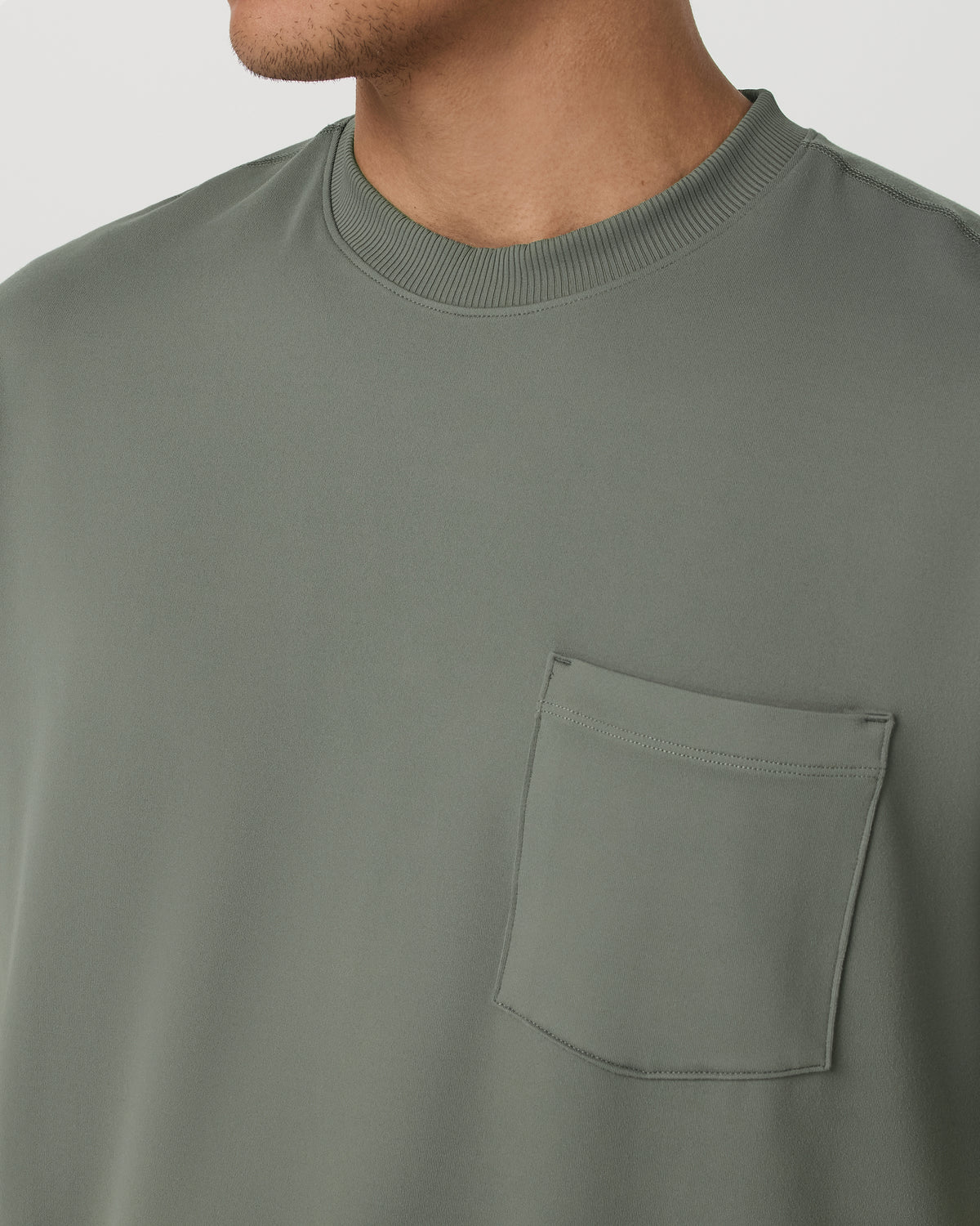 Short Sleeve Ponto Pocket Tee - Relaxed Fit Light Oregano | Vuori outlet - US 2596