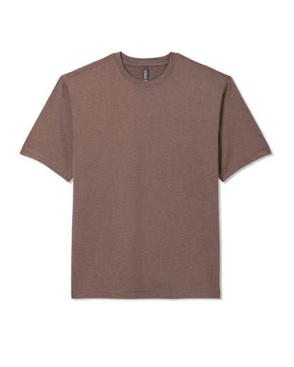 Short Sleeve Ponto Tee - Relaxed Fit Elm Heather | Vuori shop - US 5680