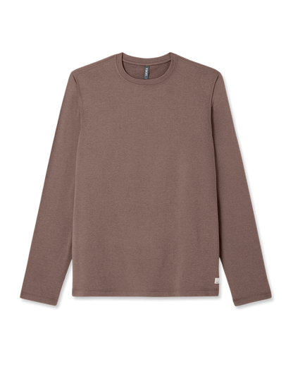 Men's Long Sleeve Ponto Performance Tee Elm Heather | Vuori sale - US 4999