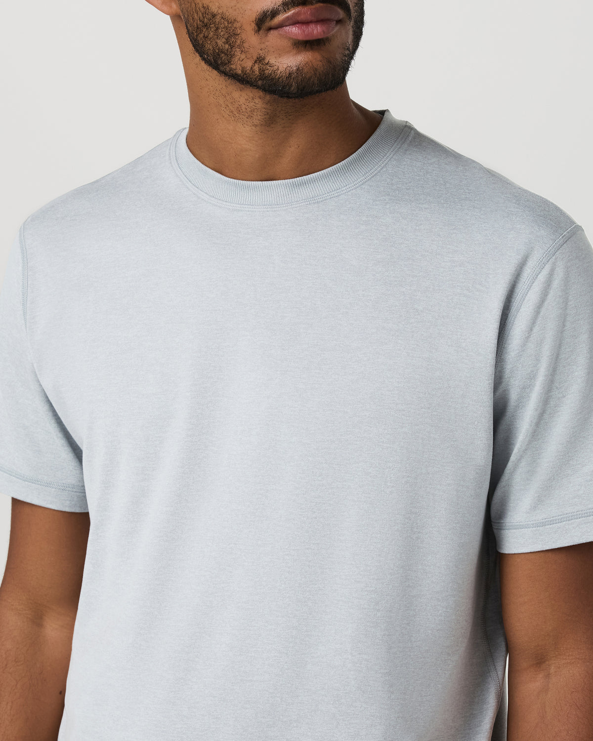 Short Sleeve Ponto Tee - Relaxed Fit Harbor Grey Heather | Vuori onsale - US 6283