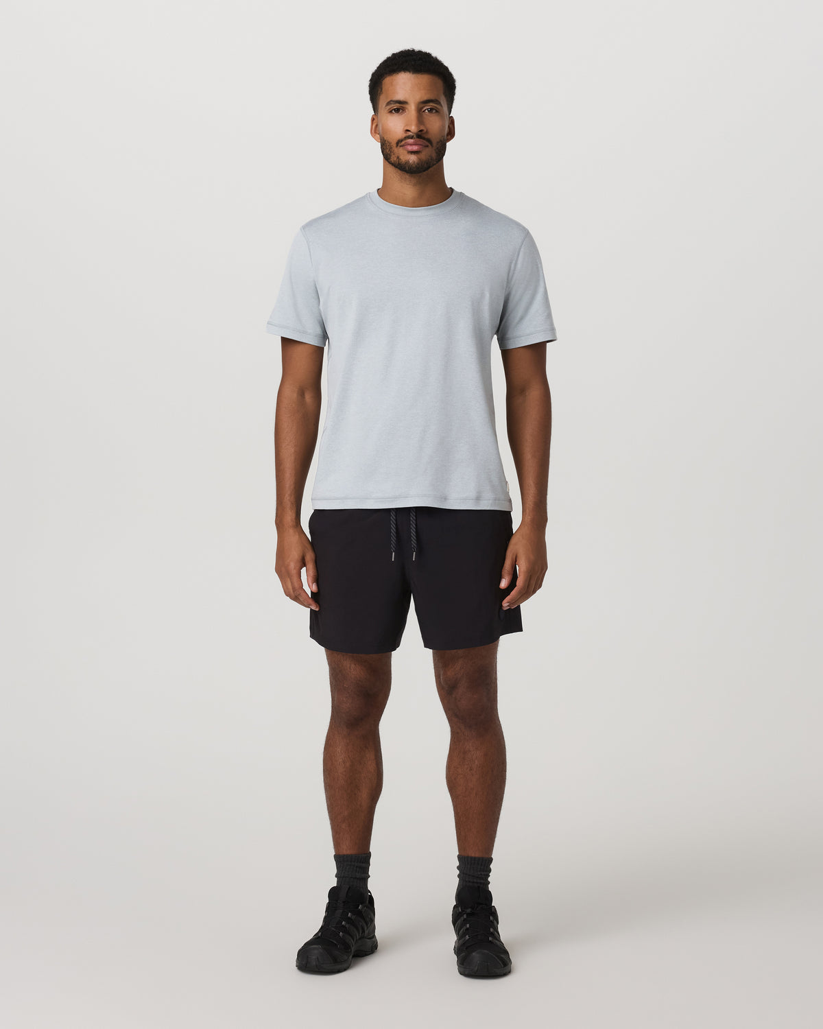 Short Sleeve Ponto Tee - Relaxed Fit Harbor Grey Heather | Vuori onsale - US 6283