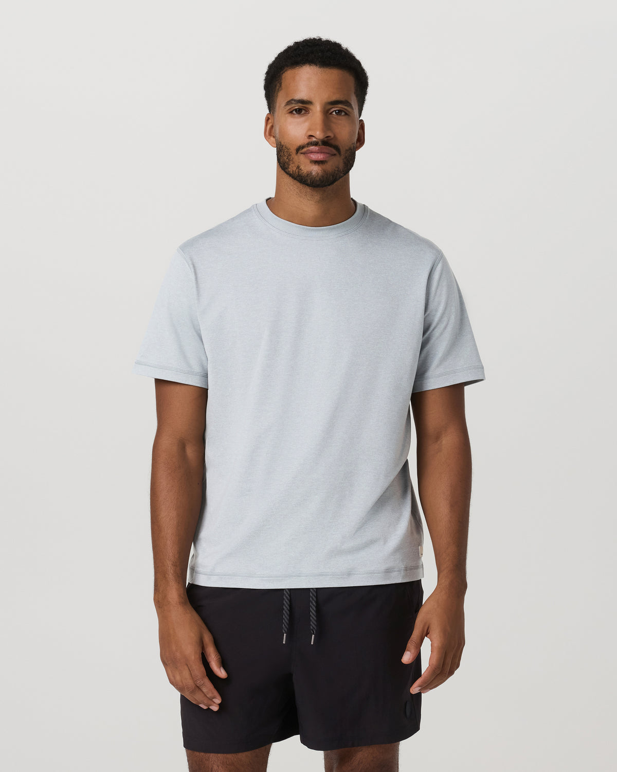 Short Sleeve Ponto Tee - Relaxed Fit Harbor Grey Heather | Vuori onsale - US 6283