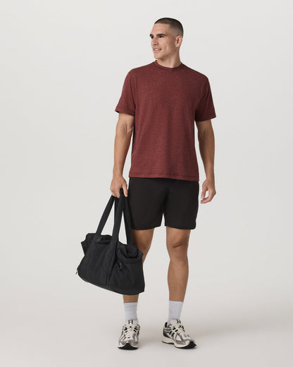 Men's Short Sleeve Ponto Tee - Relaxed Spiced Apple | Vuori online - US 3879