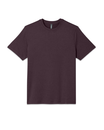 Men's Short Sleeve Ponto Performance Tee Raisin Heather | Vuori shop - US 7115