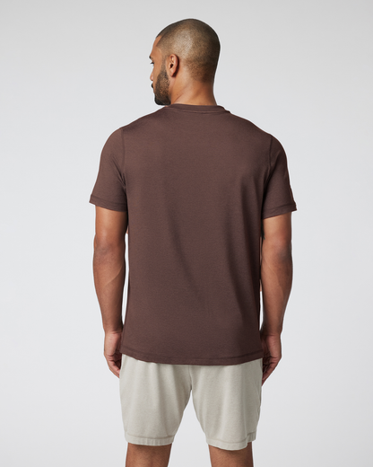 Short Sleeve Ponto Performance Tee Java Heather | Vuori discount - US 9551