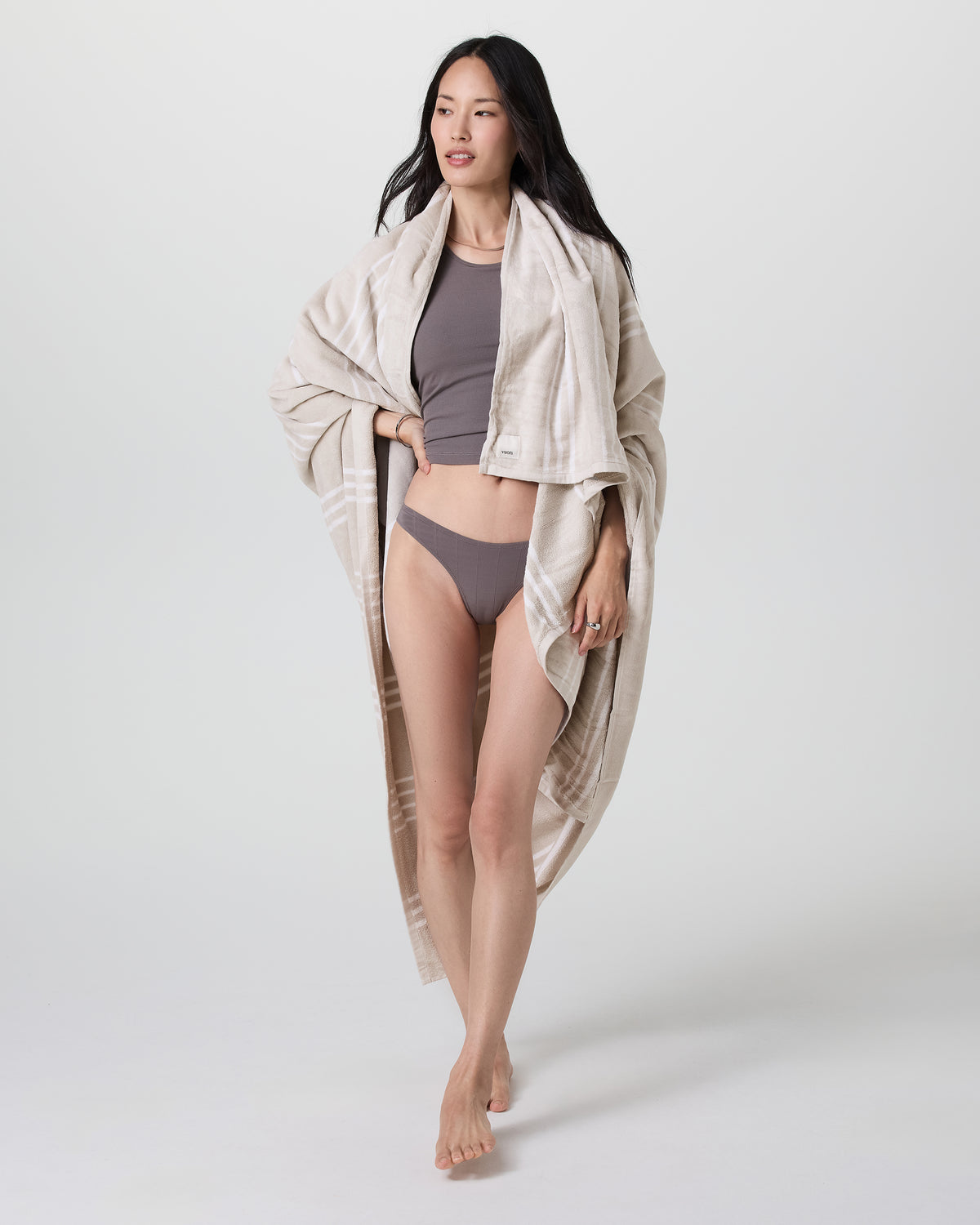 Offshore XL Beach Towel Natural | Vuori online - US 7768