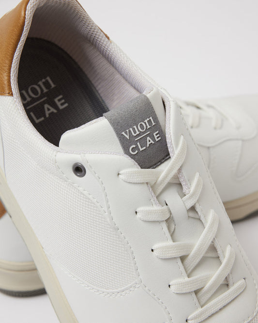 Malone Lite Vuori White Vegan Shoes | Vuori discount - US 2051
