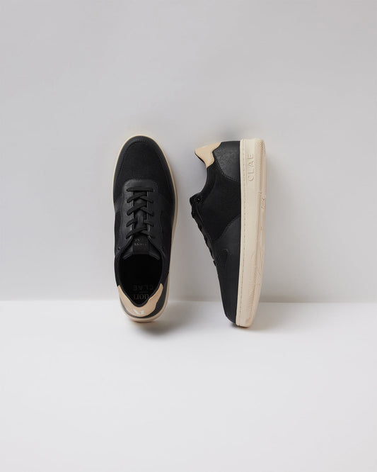 Malone Lite Vuori Black Vegan Shoes | Vuori shop - US 9737
