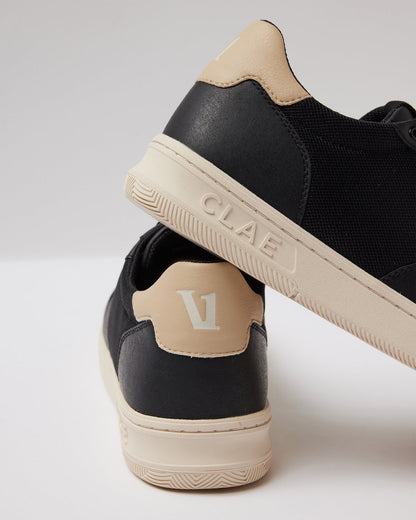 Malone Lite Vuori Black Vegan Shoes | Vuori shop - US 9737